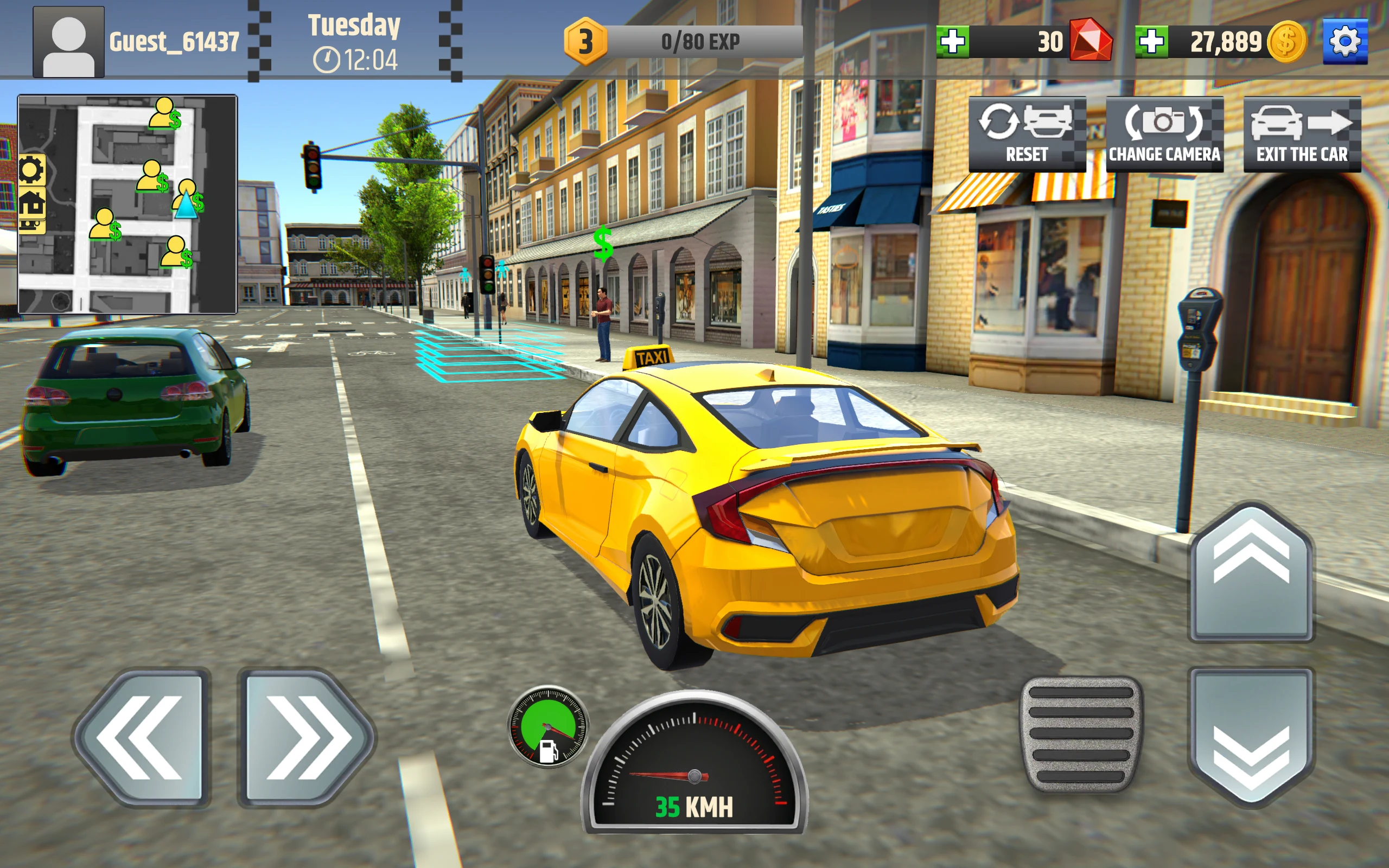 Taxi Driver Simulator screenshot