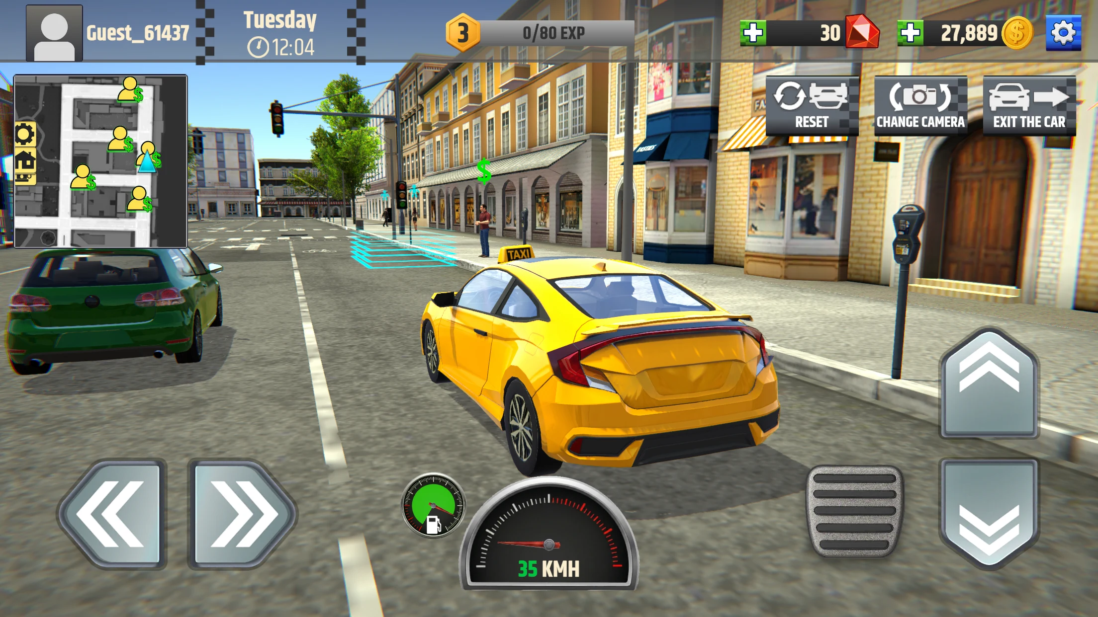 Taxi Driver Simulator screenshot