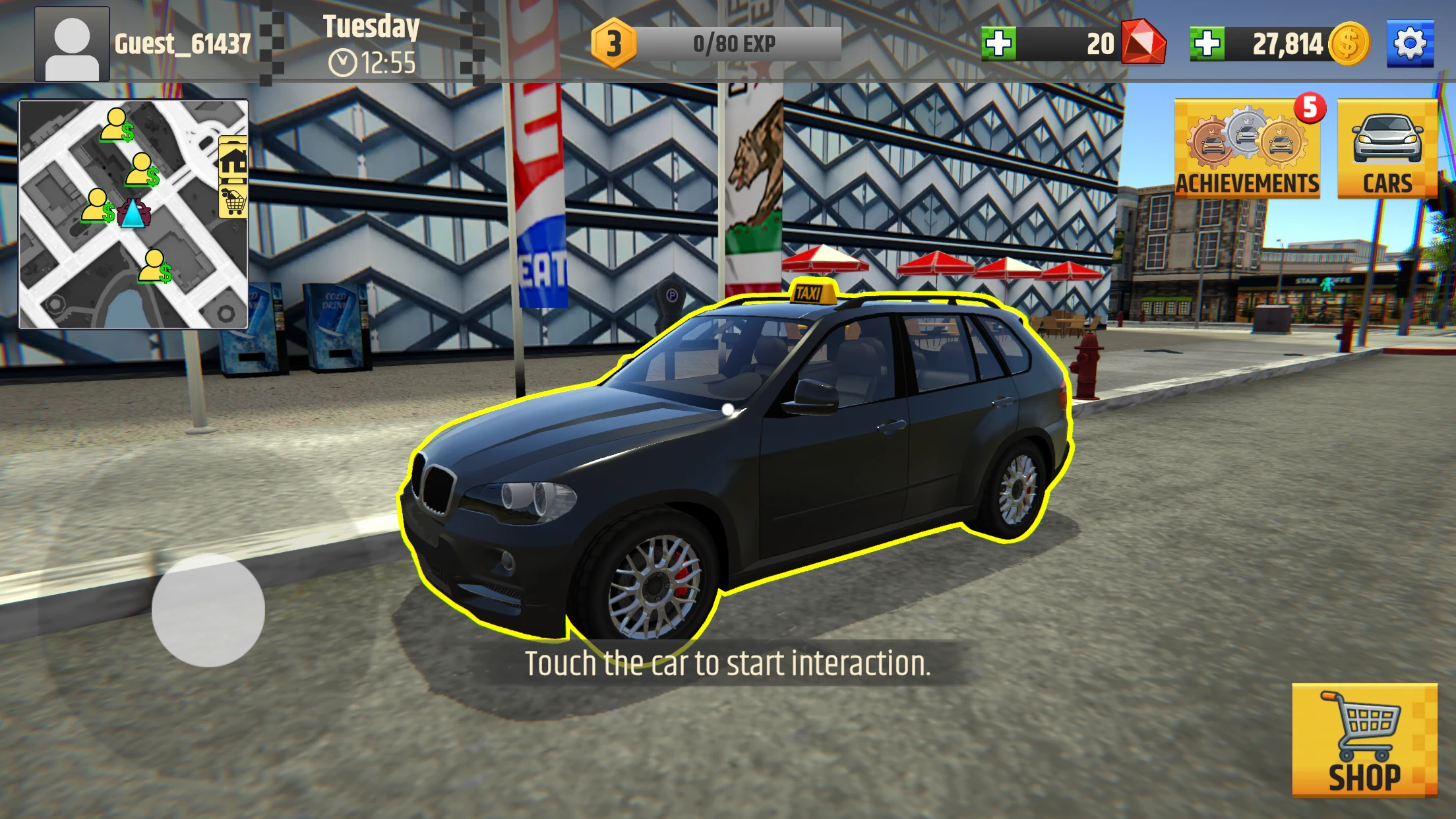 Taxi Driver Simulator screenshot