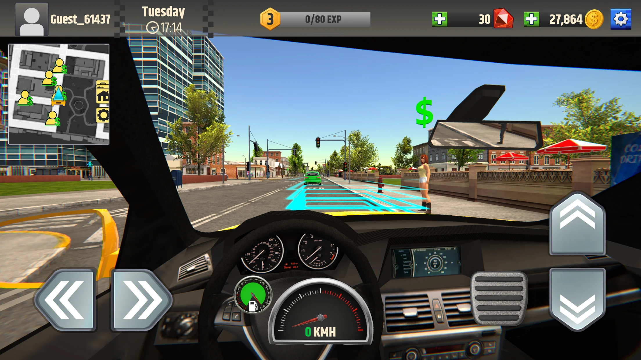 Taxi Driver Simulator screenshot